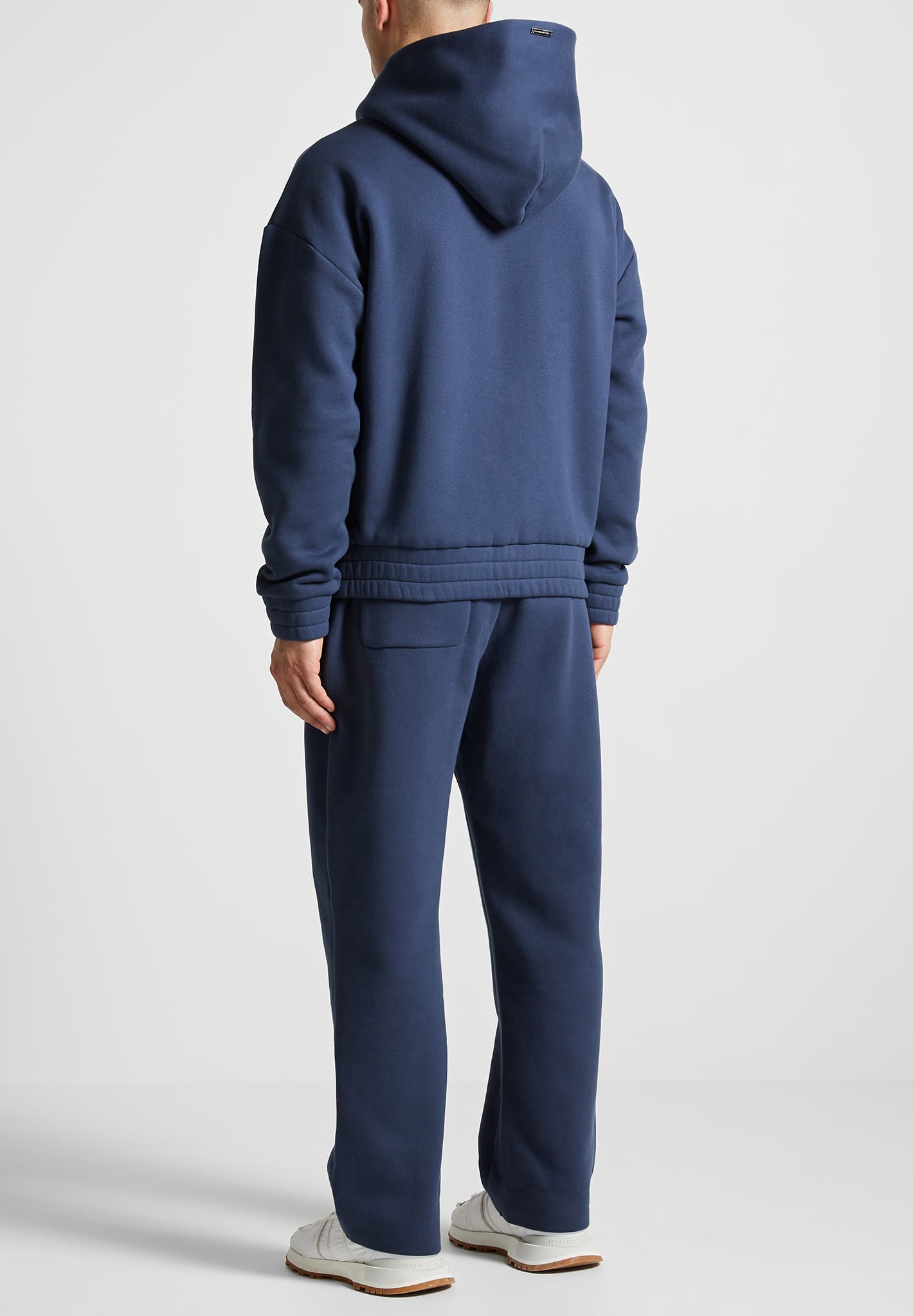 Éternel Eiffel Embossed Joggers - Airforce Blue