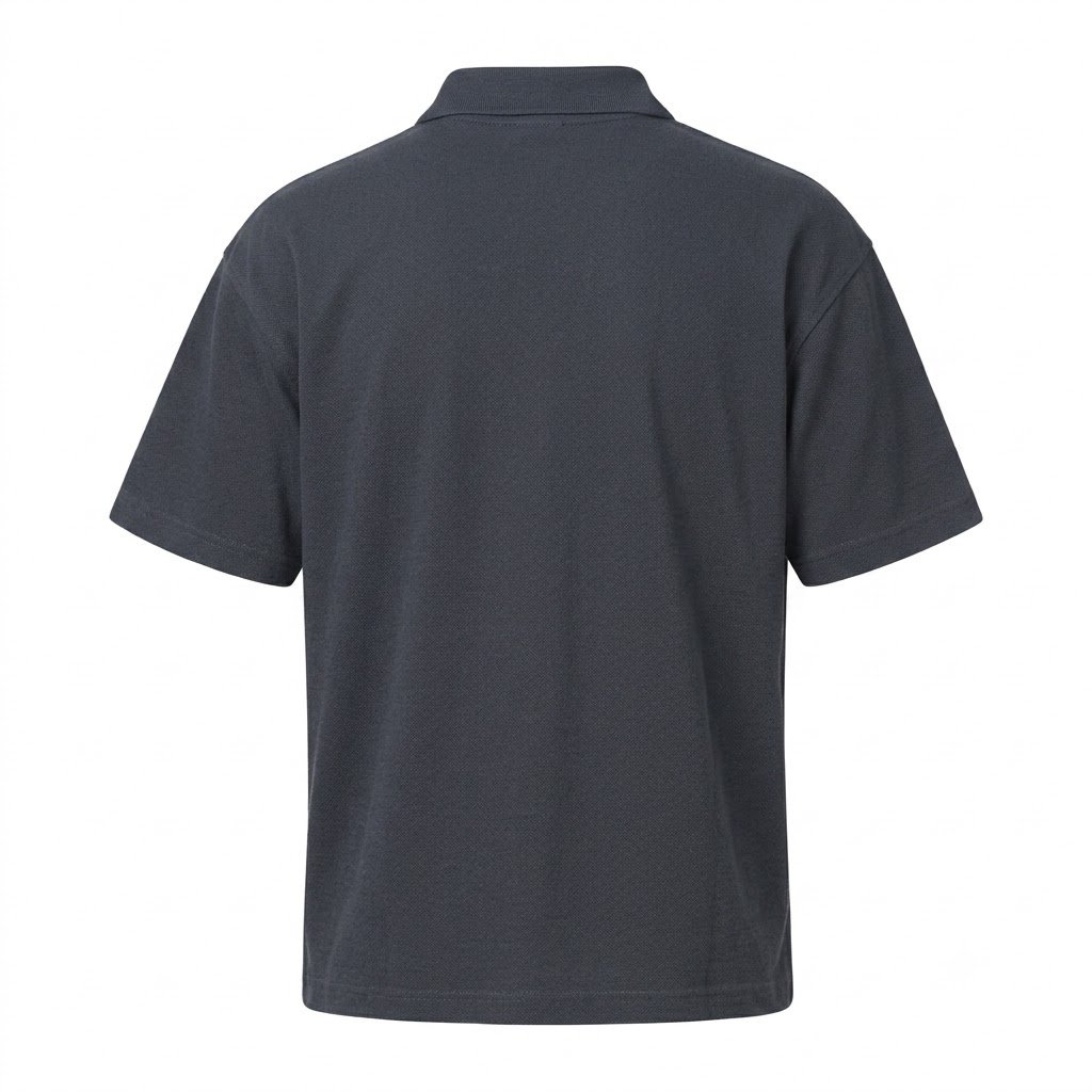 Aesthe Wear Structured Collar T-Shirt - Image 2